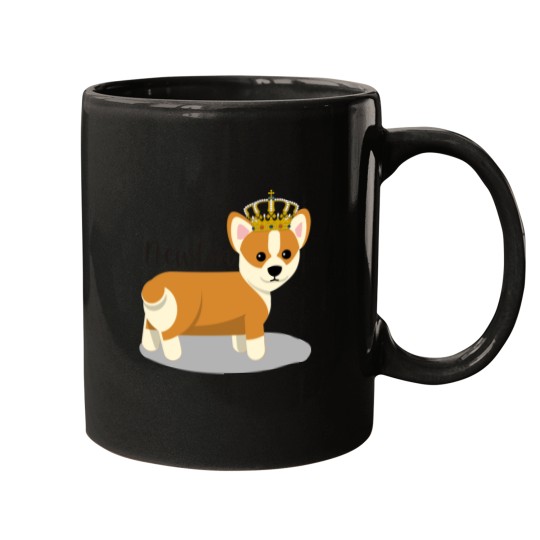 Discover bridgerton-movie Corgi Newton Crown Cute Puppy Kate Sharma Sheffield Mugs