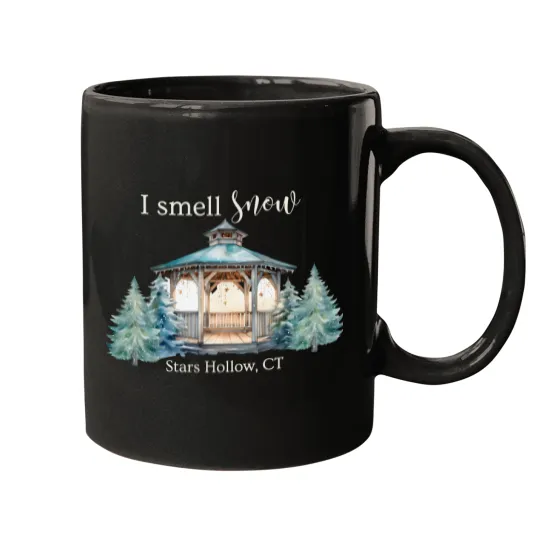 Discover I smell snow Mugs, Gilmore Girls Mugs, Stars Hollow Mugs