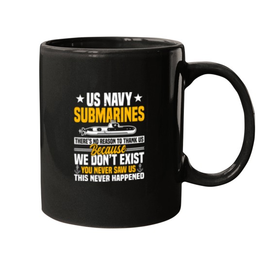Discover Navy Submarine Gift Mugs