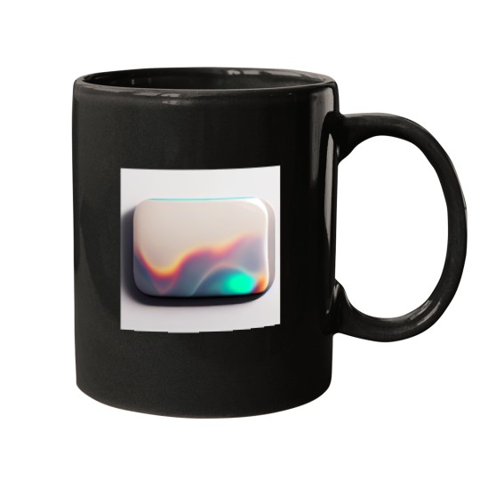 Discover Wifi Marble Pixel blur Mugs