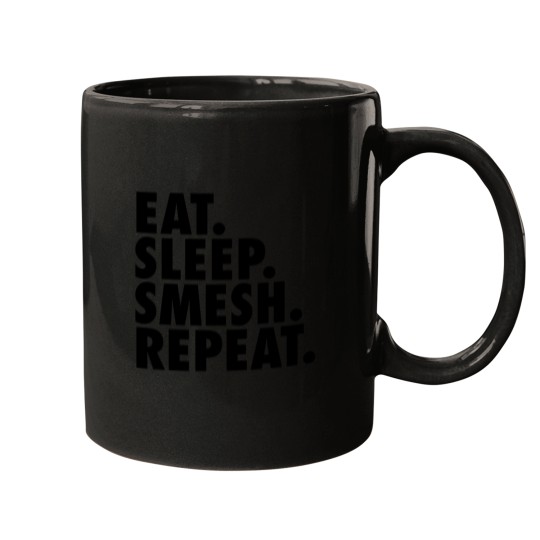 Discover Eat Sleep Smesh Repeat 2 Mugs