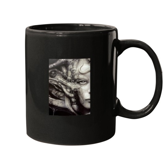 Discover HR Giger - Li (Detail) Mugs