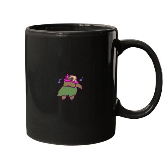 Discover Cute Hula Sloth Mugs