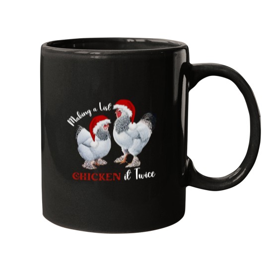 Discover Funny Christmas Chicken Mugs