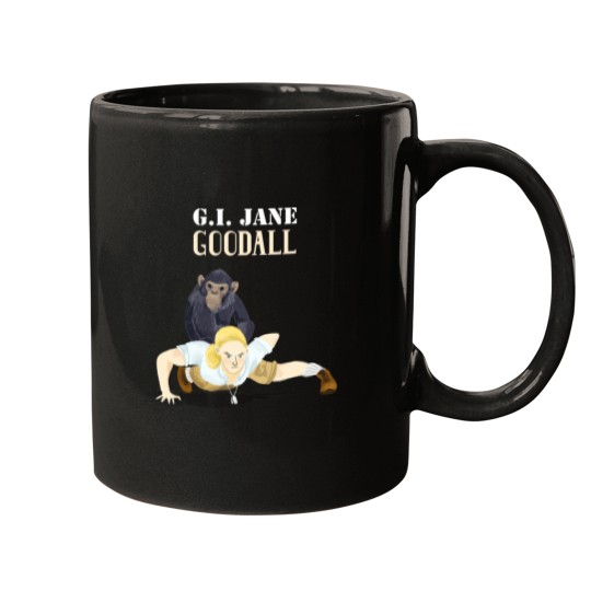 Discover GI Jane Goodall Mugs