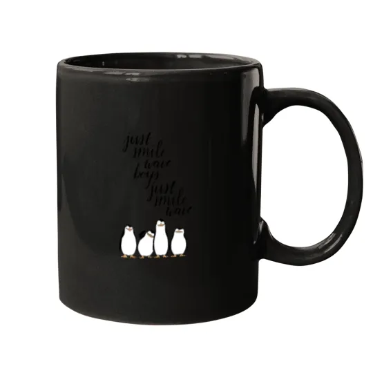 Discover Just Smile and Wave Boys Mugs