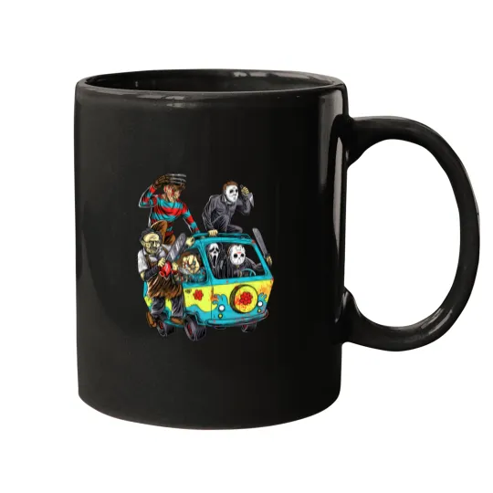 Discover Horror Movie Mystery Machine Mugs