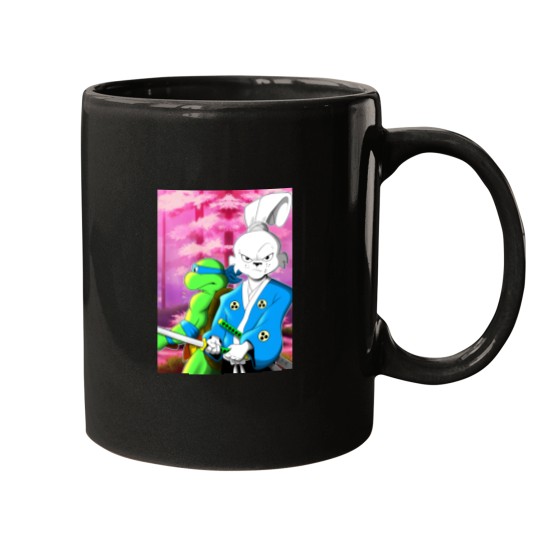 Discover The Swordsmen Usagi Yojimbo TMNT Leonardo Mugs