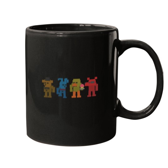 Discover Five Nights at Freddy's 8bit Mugs