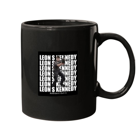 Discover Leon S kennedy RE4 Mugs