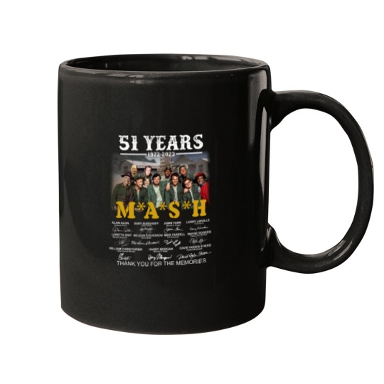 Discover 51 Years Anniversary Mash Tha.nk Y.ou Fo.r Th.e M.em.ories Signatures Movie Mugs