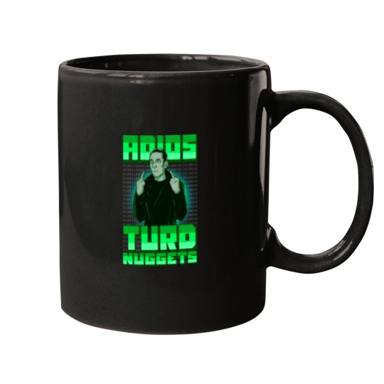 Discover Adios Turd Nuggets Mugs