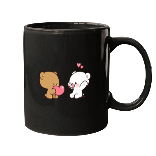 Discover milk and mocha bear Mugs