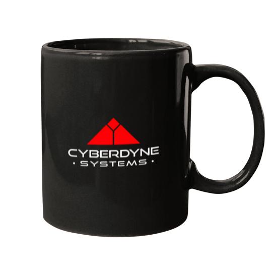Discover Worn Cyberdynes Logo Mugs