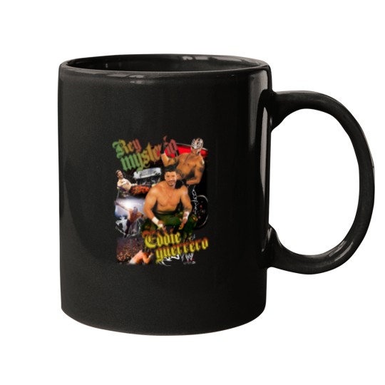Discover Limited Rey Mysterio x Eddie Guerrero Vintage 90s Mugs