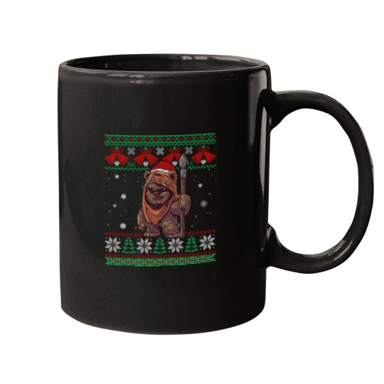 Discover Cute Santa Wicket Ewoks Endor Ugly Sweater Christmas Mugs