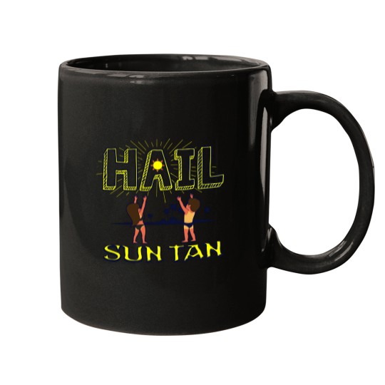 Discover Hail Sun tan Mugs
