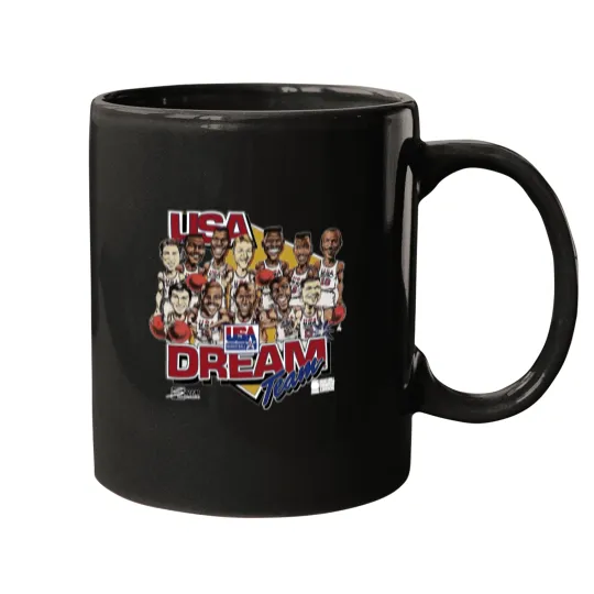 Discover Vintage 1992 USA Mens Basketball Olympic Dream Team Mugs