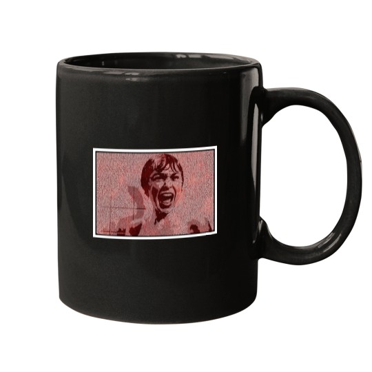 Discover Text Portrait of Janet Leigh with Full Script of Psycho Mugs