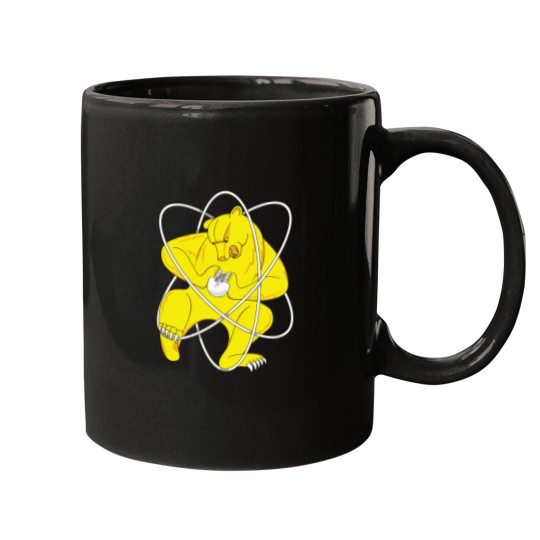 Discover Bear Splitting Atom Zheleznogorsk Flag Mugs