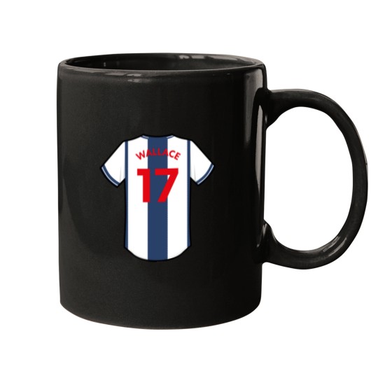 Discover West Brom Jed Wallace Jersey Mugs