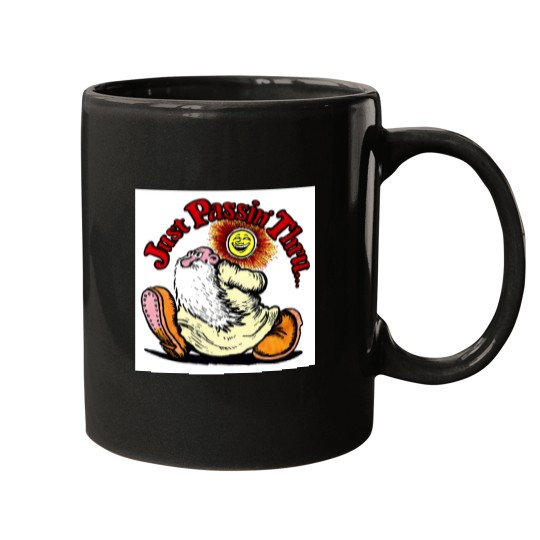 Discover Mr Natural Just Passin' Thru Mugs