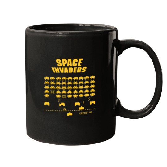 Discover Space Invaders Mugs