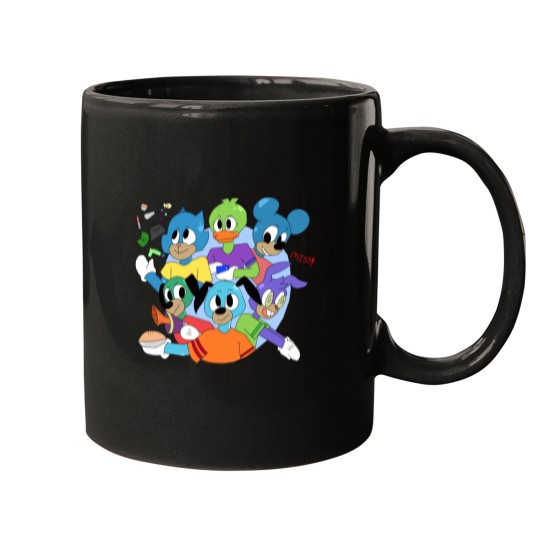 Discover Toontown Mugs Collection