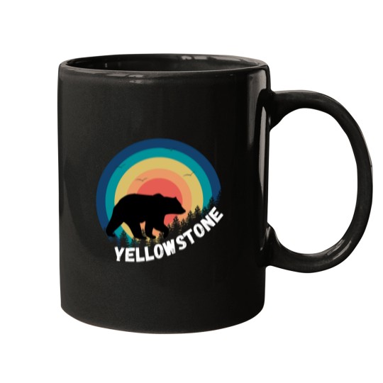 Discover bear Yellowstonenational park Mugs