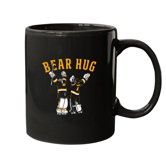Discover Bruins Goalie Bear Hug - Bruins Mugs