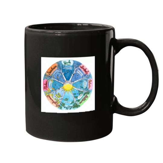 Discover Celtic Wheel of the Year Mugs