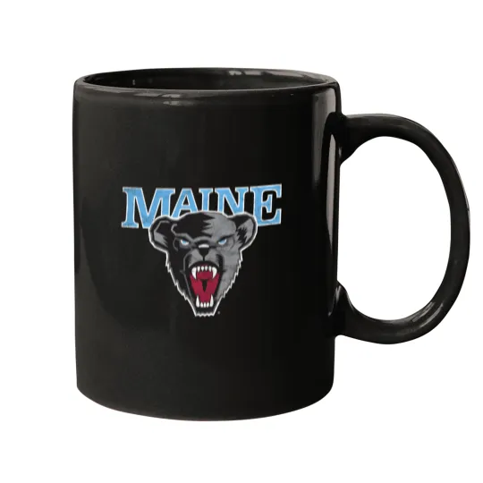 Discover university of maine black bears distressed primary pullover Mugs