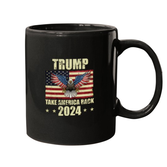 Discover Trumps Take America Back 2024 Mugs