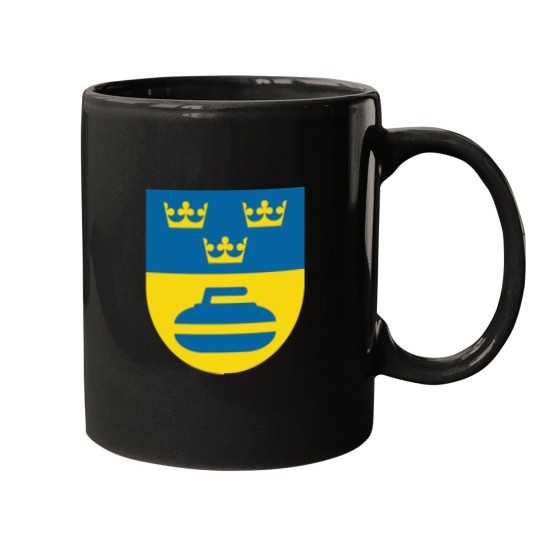 Discover Sweden Curling Mugs