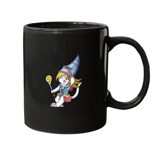 Discover cosplay cat Dark magician girl Mugs
