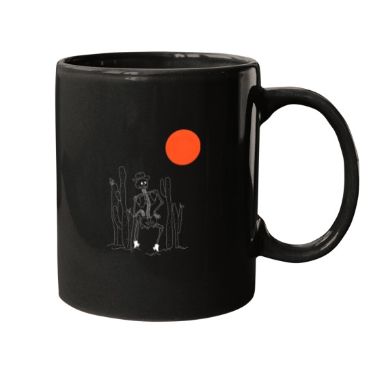 Discover Blood Moon Skeleton Reverse Mugs