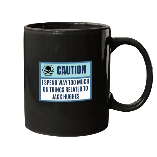 Discover I spend way to much on things related to Jack Hughes - Jack Hughes lover Active Mugs