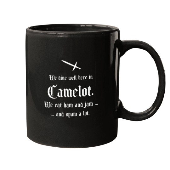 Discover Spamalot is not Camelot Mugs