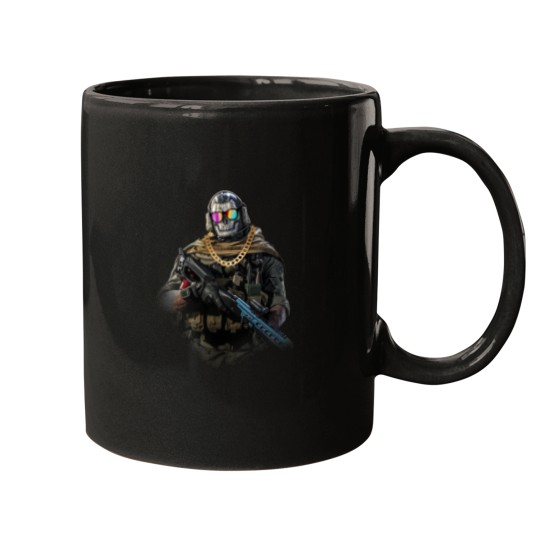Discover Warzone Ghos t in Shades Mugs