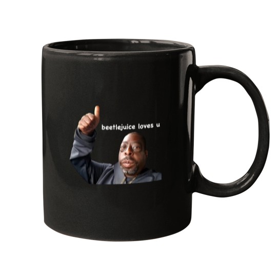 Discover beetlejuice loves u beetlejuice howard stern Mugs