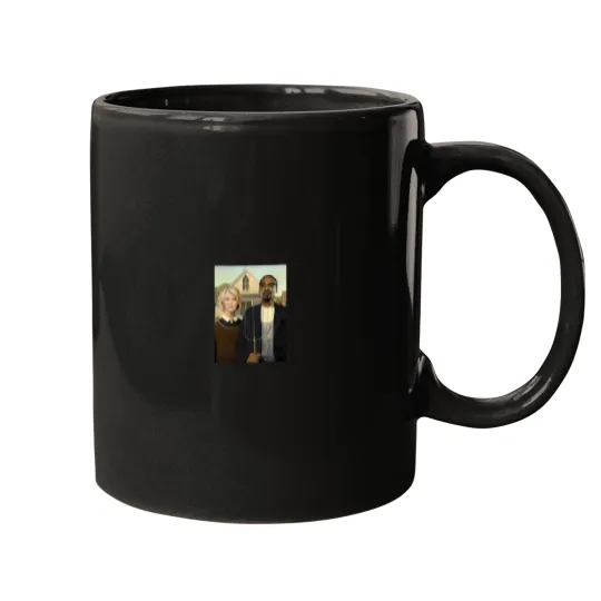 Discover Snoop Martha American Gothic Mugs
