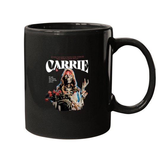 Discover Carrie 1976 Horror Movies Supernatural Halloween Mugs, Carrie Mugs Fan Gifts