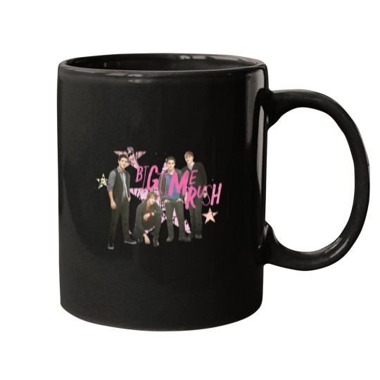 Discover Vintage Big Time Rush Star Mugs, Can't Get Enough Mugs, Big Time Rush Tour Mugs