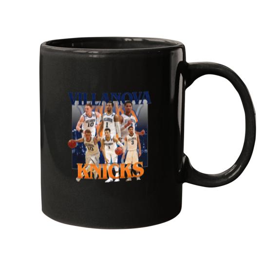 Discover NEW Villanova Knicks Josh Hart, Jalen Brunson and Donte Divincenzo Vintage Graphic Unisex Mugs