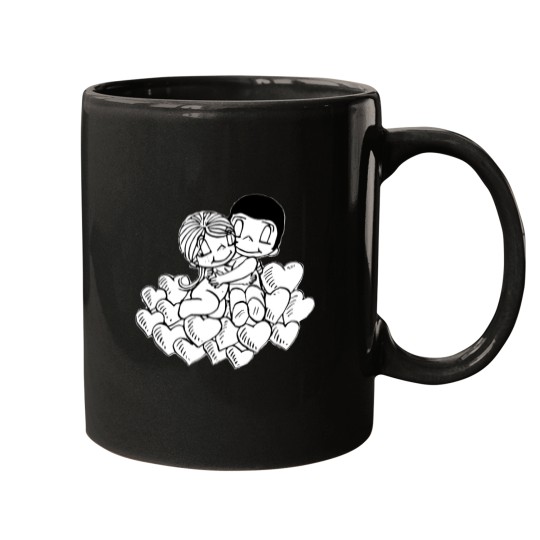 Discover vintage love is comic Mugs