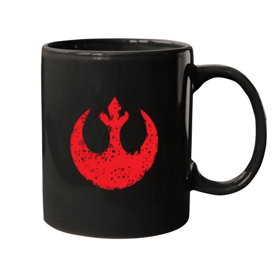 Discover Distressed Rebel Alliance symbol Mugs