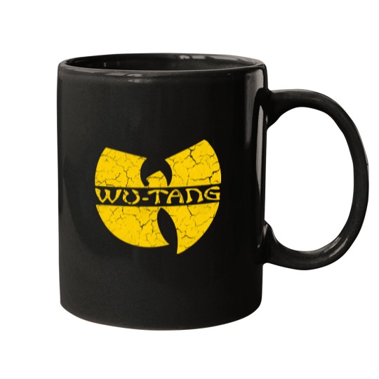 Discover Wutang with Text - Grunge - Wutang - Mugs