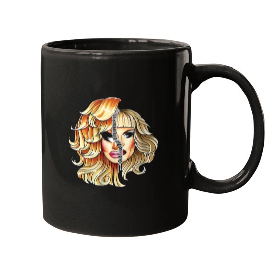 Discover Trixie and Katya Merch Trixie and Katya Split Faces T for Men WomenBoyYoung Mugs