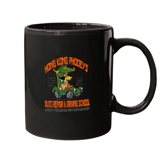 Discover Hong Kong Phooey's Auto Repair _amp_ Driving School Mugs