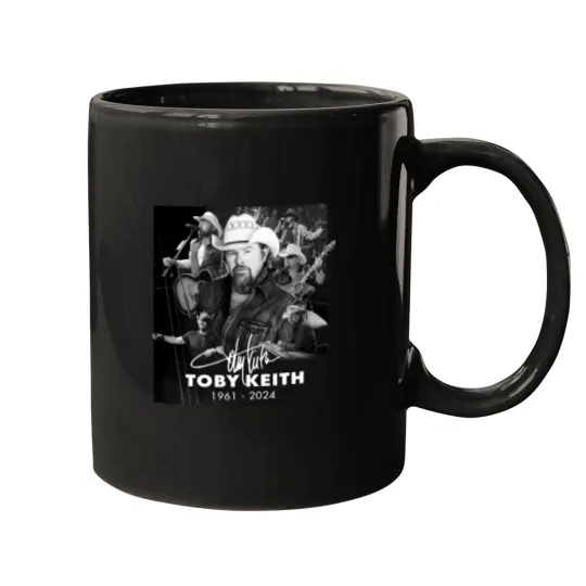 Discover Rare Collection In Memory Toby Keith 1961-2024 unisex Gift Mugs